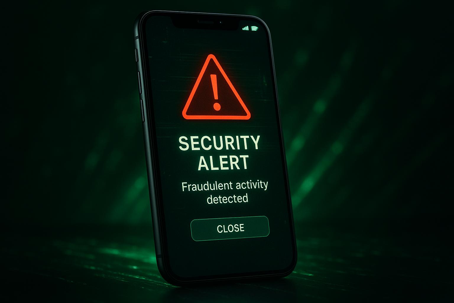 Operação financeira pelo celular