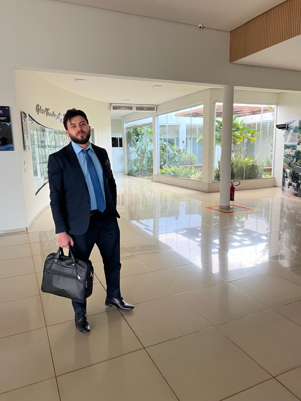 Igor Arantes, presidente da ATDC, em registro institucional