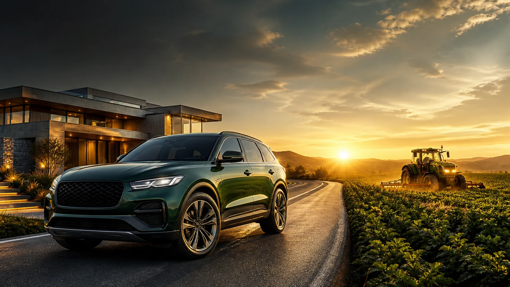 SEMA Consórcio: automóvel, imóvel e agronegócio em uma capa publicitária premium